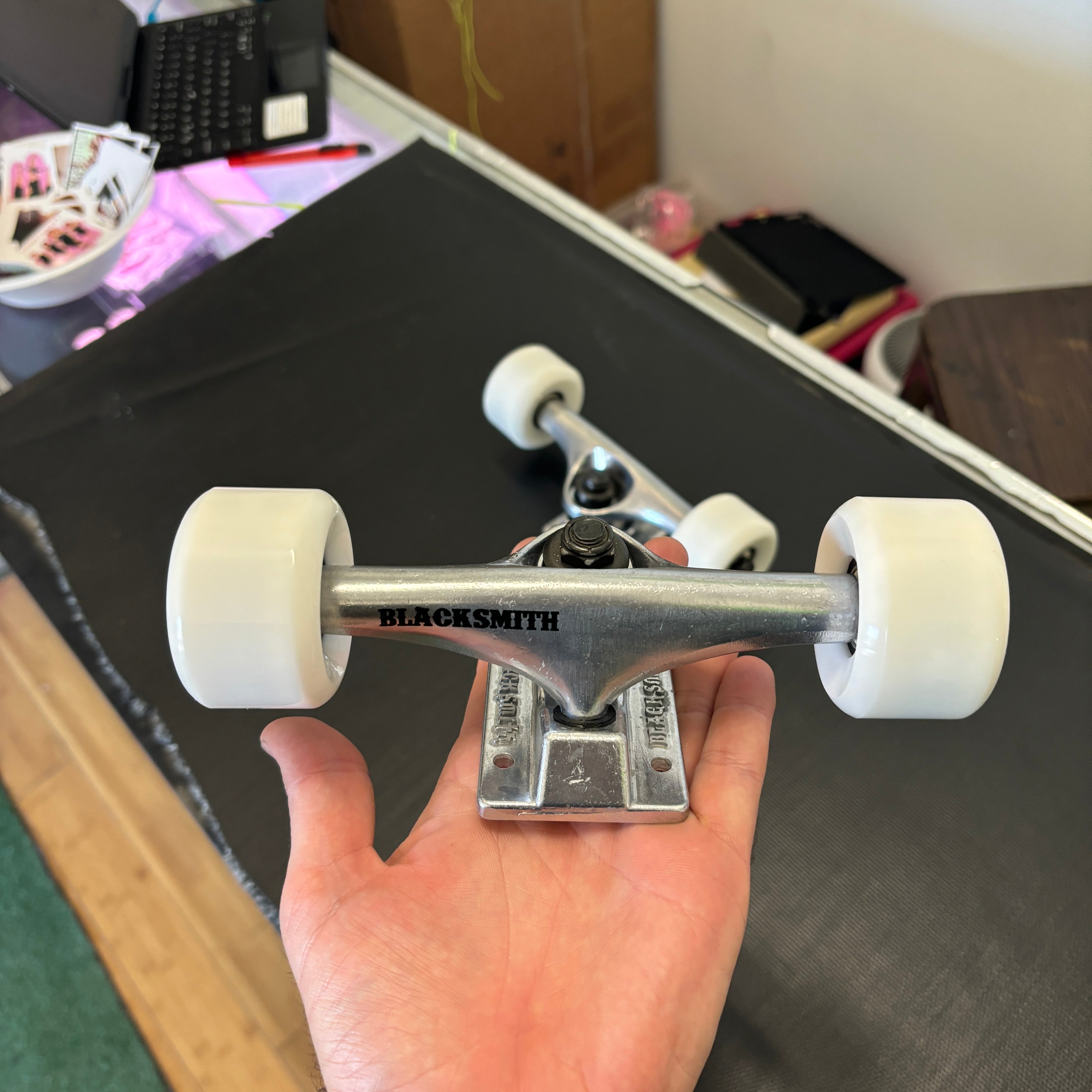 Black smith skateboard trucks
