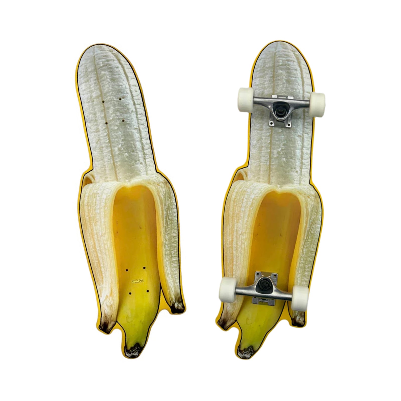 banana skateboard deck
