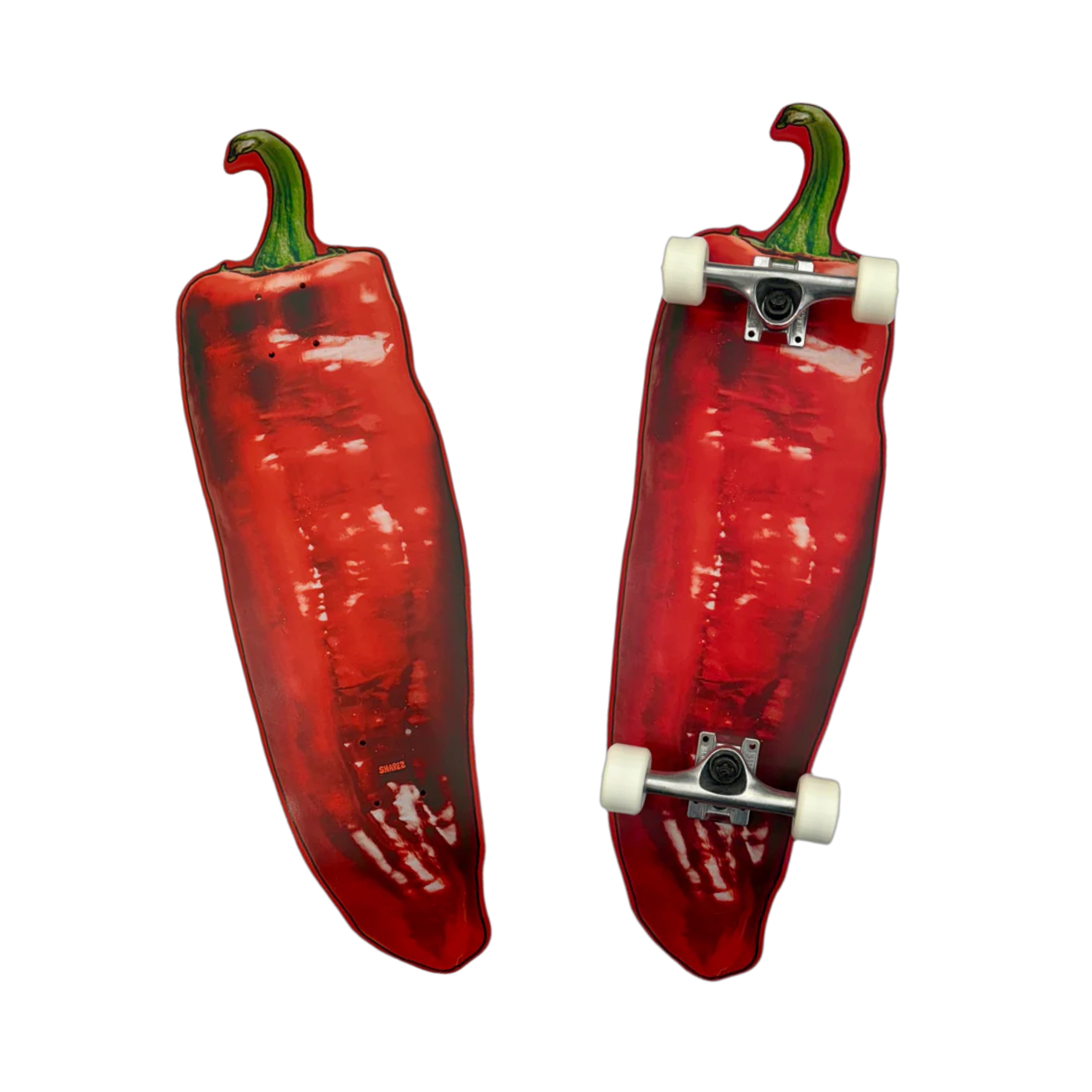 red pepper skateboard deck